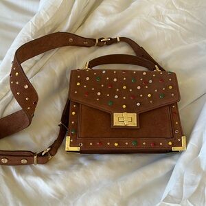 the Kooples suede Emily bag